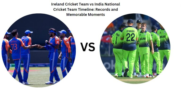 ireland cricket team vs india national cricket team timeline