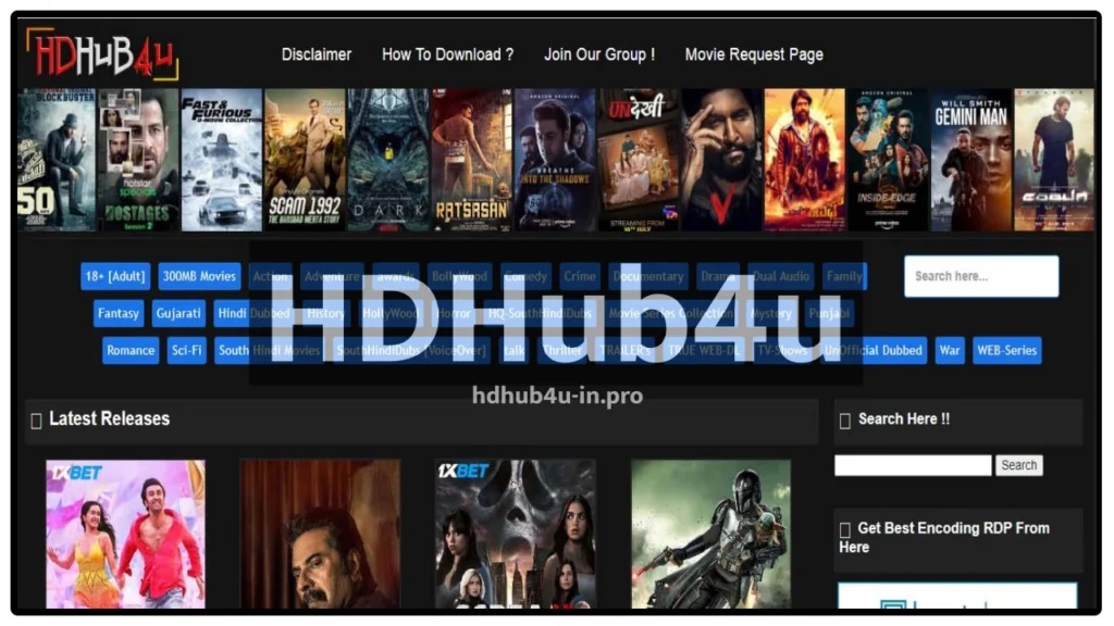 hdhub4u com