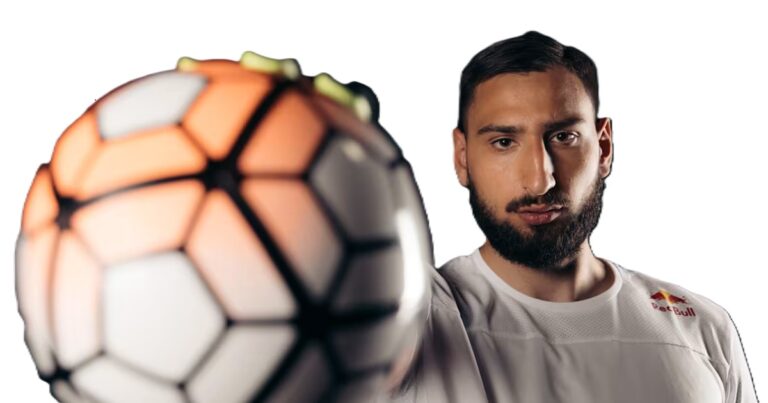 Football player Gianluigi Donnarumma - When Young Talent Becomes a Wooden Frame Legend