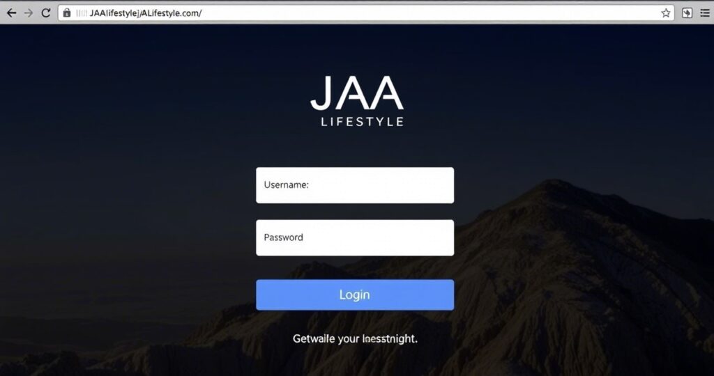 jaa lifestyle login

